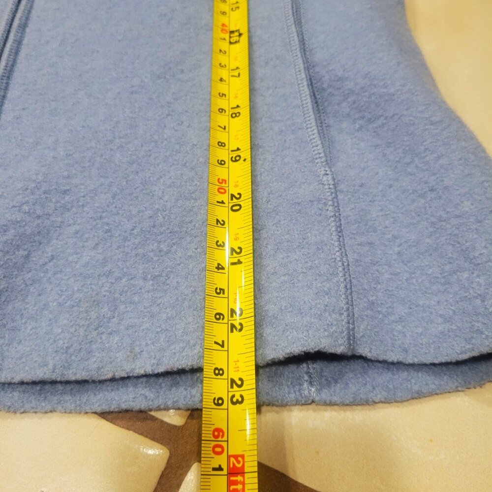 Eileen Fisher Boiled Wool Zip Collared Petite Jacket Boxy Blue - Size PS - Picture 12 of 12